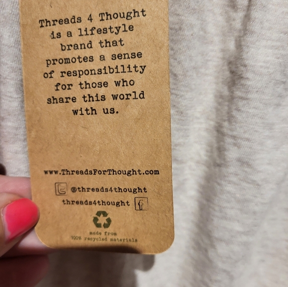 Threads 4 Tought Elegant Cream Maxi Dress Organic Cotton & Modal - Picture 5 of 6